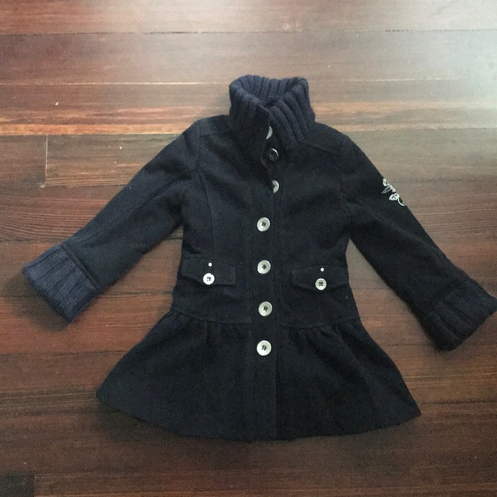 Toddler girl wool coat by Jr Richmond. S 2T